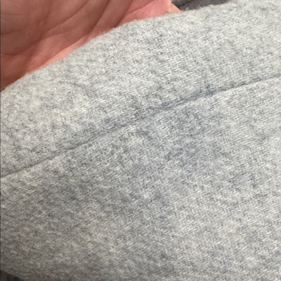 J. Crew Women's City coat with button neck Gray 6 - Picture 16 of 16